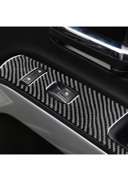 Chevy Için Karbon Fiber Silverado Gmc Sırrra 1500 14-18 Lhd Pencere Asansör Anahtarı Panel Kapak Trim Iç Aksesuarlar B (Yurt Dışından) indirimleri