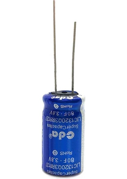 80F 3.8V 3A Süpercap 10X20MM Dıp Süper Kapasitör Enerji Depolama Güneş Rüzgar Akü Batarya Güç fiyatları