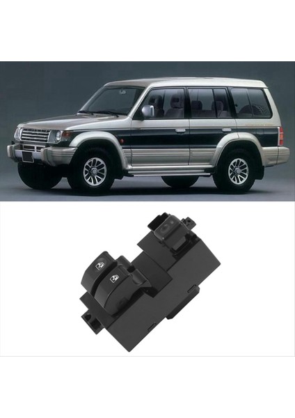 2pcs MB78192 Mitsubishi Pajero Için Araç Elektrikli Pencere Cam Kaldırma Anahtarı 1994-1999 (Yurt Dışından) indirimleri