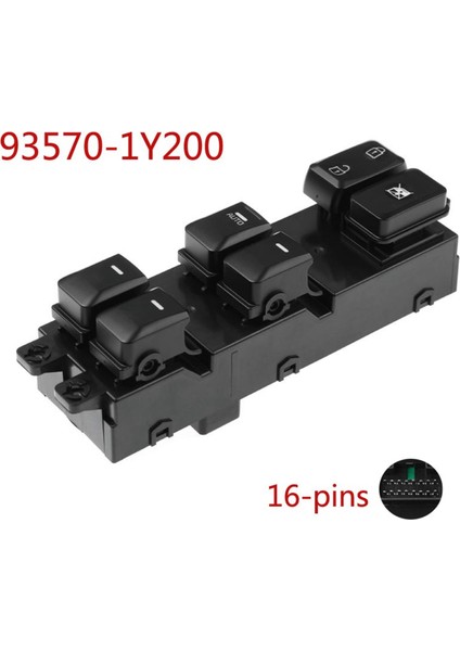 Kıa Pıcanto Için 16 Pıne Elektrik Güç Master Pencere Kontrol Anahtarı Düğmesi 2012-2015 935701Y200 93570-1Y200 (Yurt Dışından) fiyatları