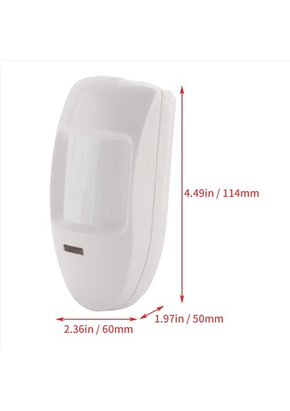6x 12V Kablolu Çift Pır Hareket Sensörü Kızılötesi Prob Hırsız Alarm Dedektörü Ev Güvenlik Sistemi (Yurt Dışından) fırsatları