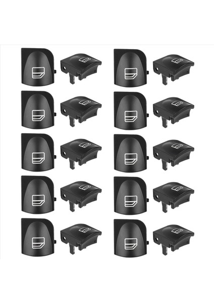 20X Pencere Anahtarı Düğmesi Kapakları Mercedes Benz W203 W208 Sol+Sağ Pencere Anahtarı Onarım Düğmesi Kapakları (Yurt Dışından) fiyatları