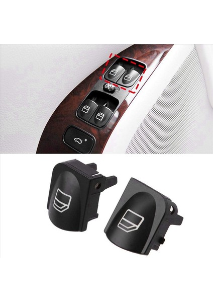 20X Pencere Anahtarı Düğmesi Kapakları Mercedes Benz W203 W208 Sol+Sağ Pencere Anahtarı Onarım Düğmesi Kapakları (Yurt Dışından) modelleri