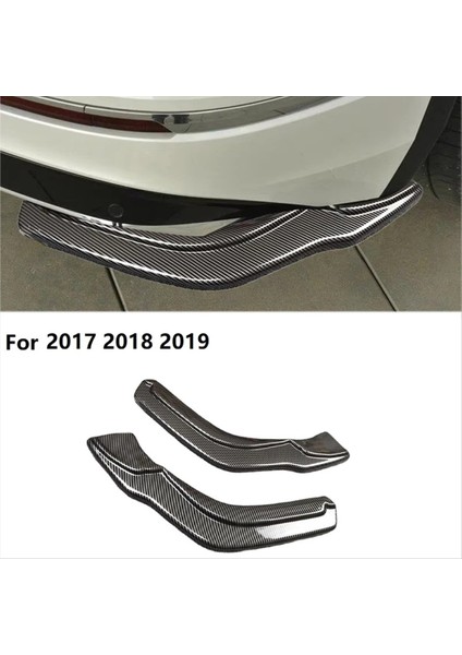 Araç Harici Trim Arka Tampon Spoiler Vw Tiguan R-Line 2017-2019 Arka Tampon Dudak Yan Bölücüler Fleps (Yurt Dışından) modelleri