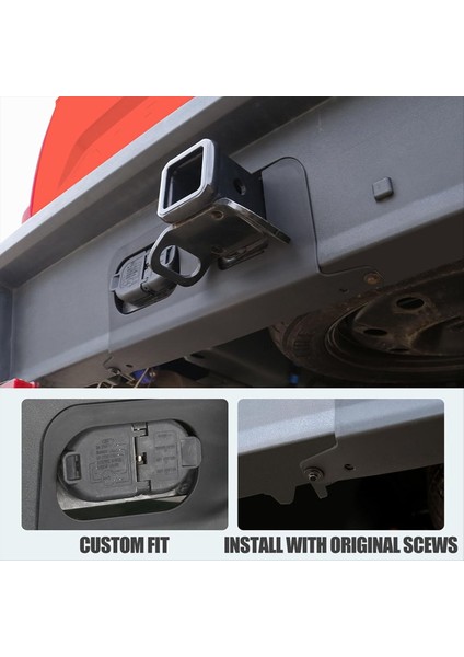 Maverick 22-25 Otomotiv Aksesuarları Için Ford Için 4/7 Pimli Konektörlü Araba Arka Tampon Kapağı Plakası (Yurt Dışından) fırsatları