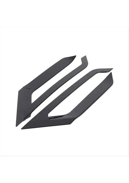 Araba Tarafı Çamurlu Sticker Shark Gill Hava Akış Kanadı Havalandırma Trim Bmw X6 G06 2020-2024 Aksesuarlar Siyah (Yurt Dışından) fiyatları