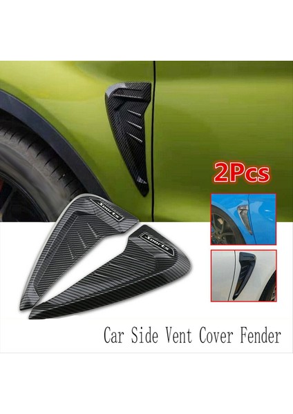 Yan Havalandırma Kapağı Çamurluk Hava Akışı Girişi Trim Araba Yan Dış Aksesuarlar Kanat Çıkartmaları Havalandırma Modifiye Stil (Yurt Dışından)