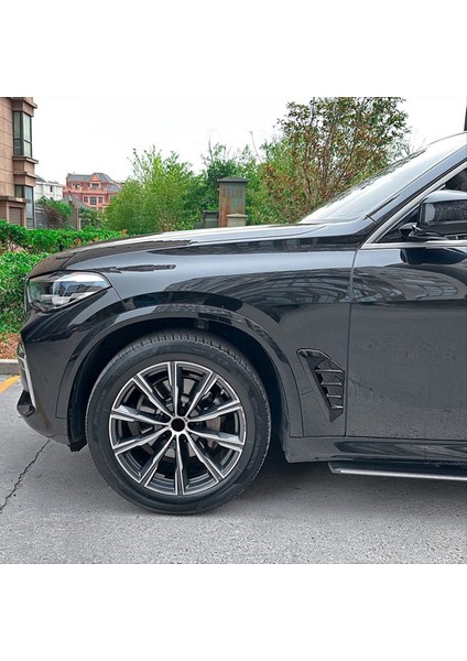 Bmw X5 G05 Lcı M Sport 2023+ Parlak Siyah Için Araba Yan Kanat Hava Akışı Alım Kapağı Kapak Yan Çamurluk Trim Spoiler (Yurt Dışından) fırsatları