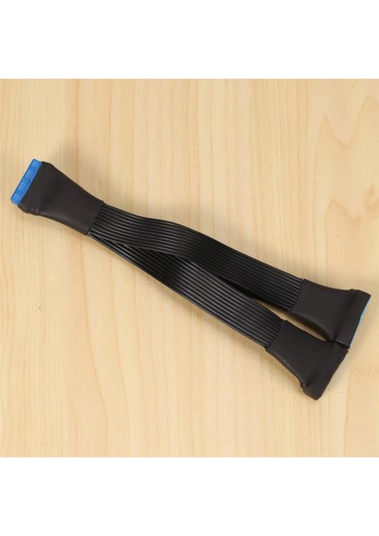 2x Anakart Ana Aboard Usb3.0 19PIN 20PIN 19 Pimli 20 Pimli 1 Ila 2 Güç Genişleme Kablosu 12CM (Yurt Dışından) fırsatları