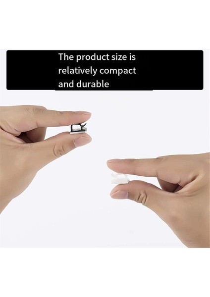 100 Pc Dış Işıklar Için Açık Işık Klipler Kendi Kendinden Yapışkan Mini Kablo Kancaları Tel Klipsler Kanca Kordon Organizatör Tutucu Siyah (Yurt Dışından)