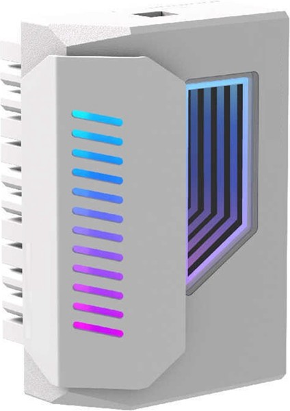 Atx 24PIN Adaptör 180 Derece Argb Adaptörü 5V Masaüstü Pc Anakartı Dıy Bilgisayar Aksesuarları Için Senkronizasyon Beyaz (Yurt Dışından)