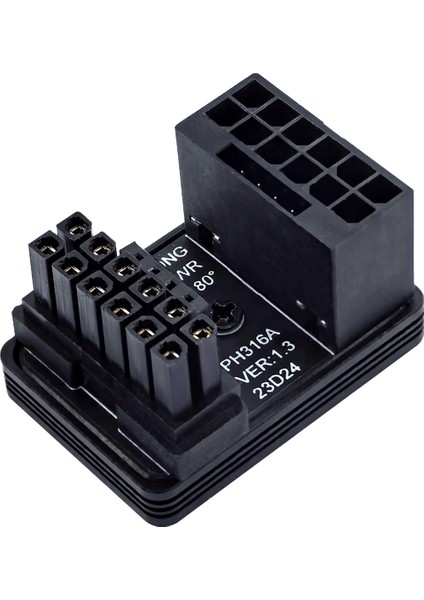 Pcı-E 5.0 Güç Modüler Adaptör 12VHPWR Atx3.0 4080 5090TI 16PIN 12+4p Grafik Kartı 600W Erkekten Kadına A A (Yurt Dışından)