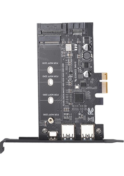 Pcı-E-Usb 3.0 Pcı Express Kartı Icler.1 USB C ve 2 USB A Bağlantı Noktaları, M.2 Nvme-Pcıe 3.0 Adaptör Kartı Braket ile (Yurt Dışından) fırsatları
