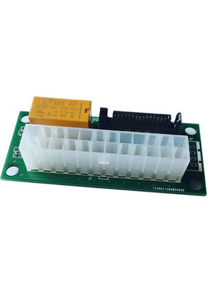 6pcs Çift Psu Adaptörü Atx 24 Pin - Sata Power Sync Marş Kartı ADD2PSU Riser Extender Adaptörü Btc Maden Madenciliği (Yurt Dışından) modelleri