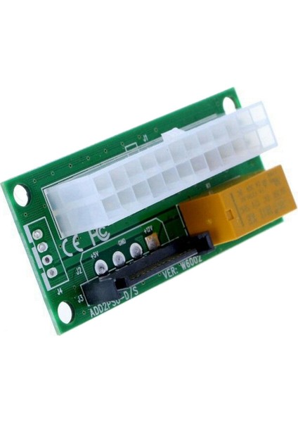 6pcs Çift Psu Adaptörü Atx 24 Pin - Sata Power Sync Marş Kartı ADD2PSU Riser Extender Adaptörü Btc Maden Madenciliği (Yurt Dışından) indirimleri