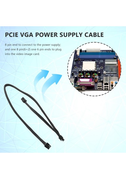 2 Pack 8 Pin - Çift 8 Pin 6 Pin Pcıe VGA Güç Kaynağı Evga Supernova G2 G3 G5 P2 T2 Gs G+ 650 750 850 1000 (Yurt Dışından) fırsatları