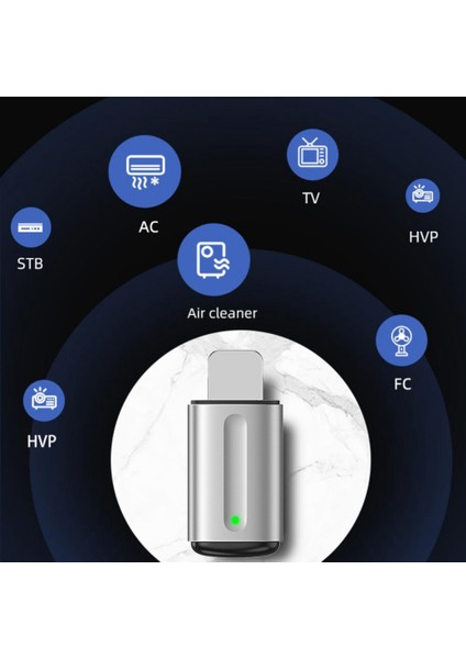 Akıllı Telefon Ir Mini Adaptör Akıllı Uygulama Kontrolü Kablosuz Kızılötesi Telefon Iphone 14/13/12 ve Alt Alt Gümüş Için Uzaktan Kumanda (Yurt Dışından) fırsatları