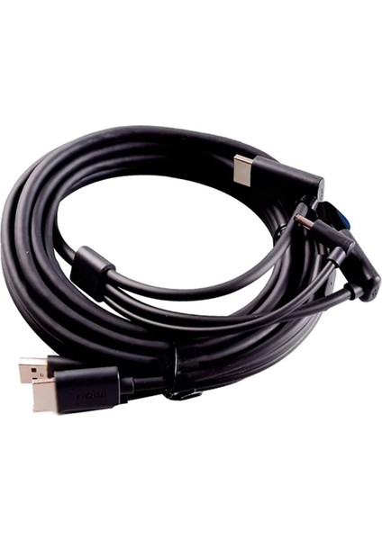 Htc Vive 3&#39;ü 1 Arada Aksesuarlar Için Değiştirme Kablosu Hdmı-Complied 5m, Usb, Power Vr Oyunları (Yurt Dışından)