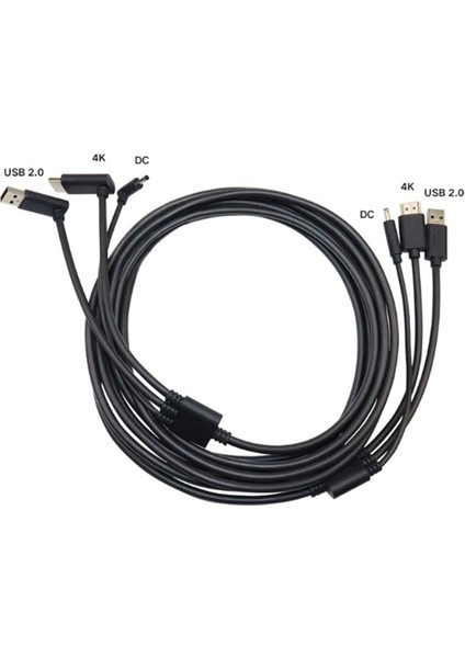 Htc Vive 3&#39;ü 1 Arada Aksesuarlar Için Değiştirme Kablosu Hdmı-Complied 5m, Usb, Power Vr Oyunları (Yurt Dışından) fiyatları