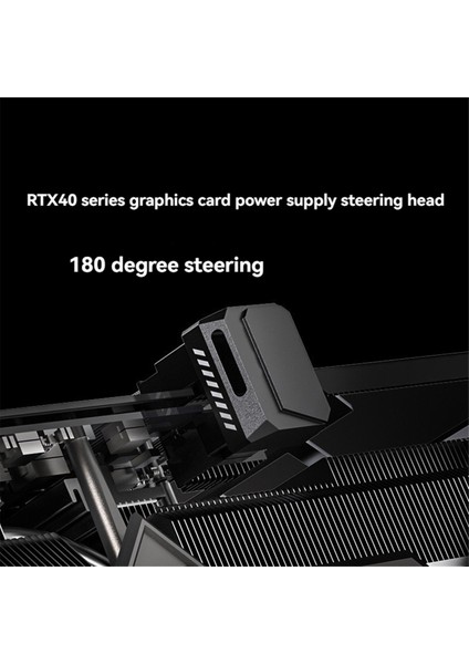 16PIN Gpu Güç Konnektörü Masaüstü Grafikler Için 180 Derece Açılı Adaptör Grafik Video Kartı Gpu Güç Direksiyon Konnektörü Rv&#39;ler (Yurt Dışından) modelleri