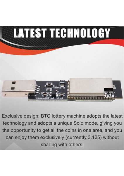 5pcs USB Btc Madencisi 40-50KH/S Solo Piyango Madenci Bitcoin Btc Madenci Asic Madenciliği Ev Ofis Için Düşük Güç Madencisi (Yurt Dışından) fırsatları