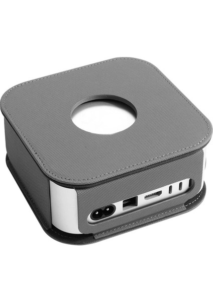 Mac Mini M4/m4 Pro Masaüstü Bilgisayar Cilt Kollu Toz Geçiren Kapak Şok Dirençli Gri (Yurt Dışından)