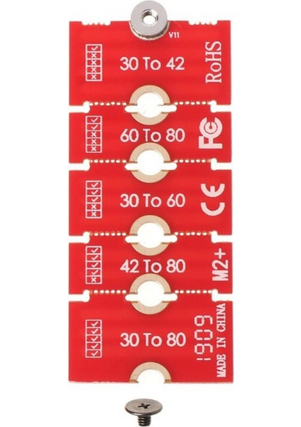 4pcs M2 M2PLUS Ngff Nvme M.2 Genişletilmiş Transfer 2230, 2242, 2260, 2280 Uçak M2 Değişim Uzun Boyutlu U.2 M3 M.3 SSD 24BB (Yurt Dışından) fiyatları