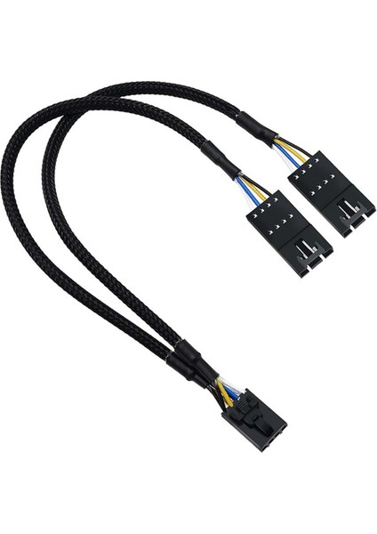 Corsair Için Rgb Splitter Rgb Hub, Aydınlatma Düğüm Çekirdeği ve Icue Komutan Çekirdeği Xt 4 Pin Erkek - Kadın Fan Uzantı Kablosu (Yurt Dışından)