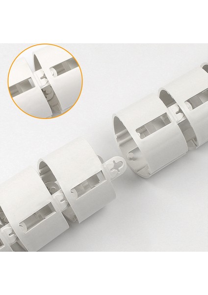 Kablo Yönetimi Kiti, Yükseklik Gerekçesi Masa Dört Girişli Yuvarlak Kordon Saklama Kutusu (Beyaz) (Yurt Dışından) indirimleri