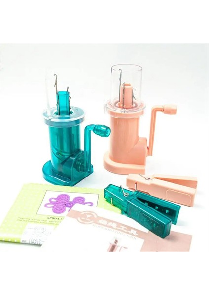 Dıy El Örgü Değirmeni Mini Örgü Makinesi Makara Örme Tutuklu Tutuklu Bilezik Için Yün Sarıcı Araçlar Ev Diy Zanaat Aracı, B (Yurt Dışından) modelleri