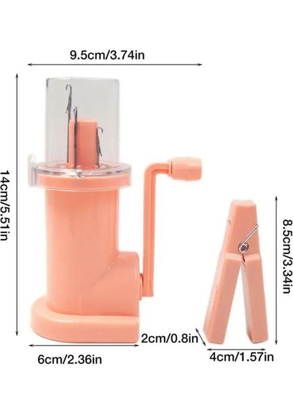 Dıy El Örgü Değirmeni Mini Örgü Makinesi Makara Örme Tutuklu Tutuklu Bilezik Için Yün Sarıcı Araçlar Ev Diy Zanaat Aracı, B (Yurt Dışından) fırsatları