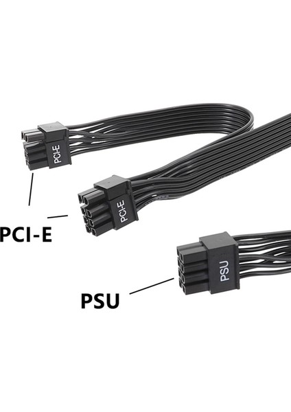 8 Pin Psu&#39;dan Çift 6+2 Pin Pcıe Güç Kablosu Termaltake Için, Aresgame Modüler Güç Kaynağı Için Erkek -Erkek Gpu Kablosu (Yurt Dışından) fiyatları