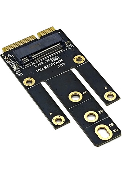 Adaptör Kartı Mpcıe&#39;den Key-B Genişletme Yuvası Minipci-E&#39;ye M.2 Ngff Nıc Adaptör Kartı Wifi Arayüzü M Adaptör Kartı B (Yurt Dışından) indirimleri