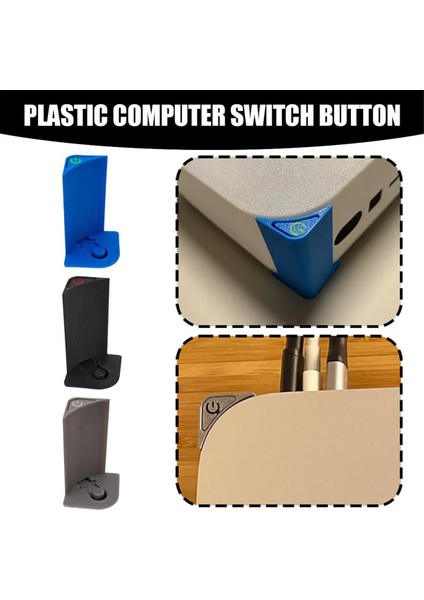 Mac Mini M4/m4 Pro Modifikasyon Güç Düğmesi Monte 2.0 Sürüm Mac Aksesuarları Siyah (Yurt Dışından) modelleri