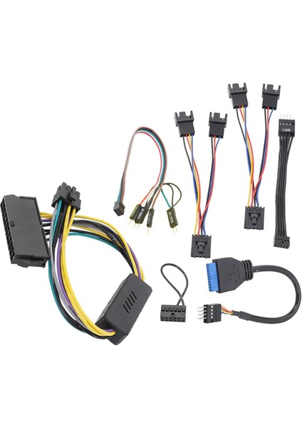 Dell Optiplex Için 7020 Sff Anakartı Atx Adx Kablosu Ön Ses Koruma Korumalı USB Anahtar Kablosu (Yurt Dışından)