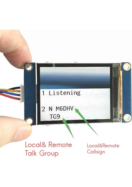 2.2 Inç Tft Ekranı Hotspot Nextion Giriş Jumbospot Mmdvm Hotspot Tahtası Kiti Uhf Vhf Ahududu Pi Zero W Için (Yurt Dışından) fiyatları