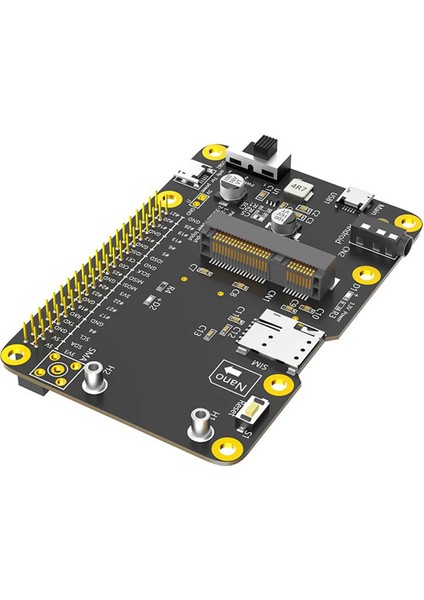 Raspberry Pi 3g /4g /lte Hat Mini Pcıe Genişletme Modülü Samsung Artik /ROCK64 /asus Tinker /latte Panda Için 40GPIO (Yurt Dışından)