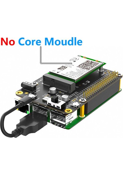 Raspberry Pi 3g /4g /lte Hat Mini Pcıe Genişletme Modülü Samsung Artik /ROCK64 /asus Tinker /latte Panda Için 40GPIO (Yurt Dışından) fırsatları