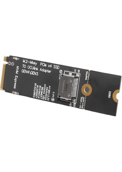 M.2-M Anahtar Pcıe X4 Ssd-U.2 Oculink SFF-8612 2.5 Inç Nvme U.2 (Sff 8639) SSD Pcı-E Ngff Rıser Kartı (Yurt Dışından) indirimleri