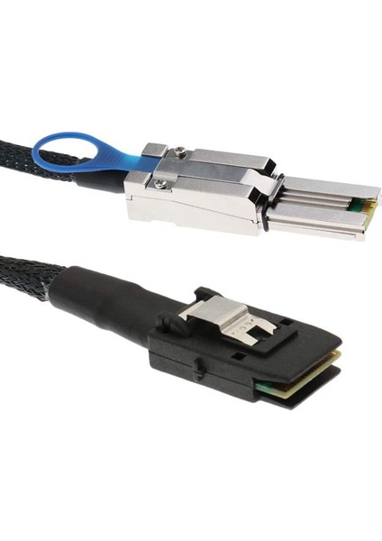 2x Mini Sas Hd-Mını Sas 36PIN Adaptör Kablosu SFF-8644-SFF-8087 Sunucu Sabit Disk Kablosu 12GBPS 3.33TF/1M (Yurt Dışından) modelleri