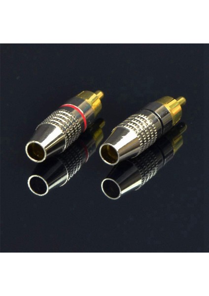 6x Hoparlör Kabloları-Rca Fişleri Adaptörü, 2 Kanal (1 Ayak) (Yurt Dışından) modelleri