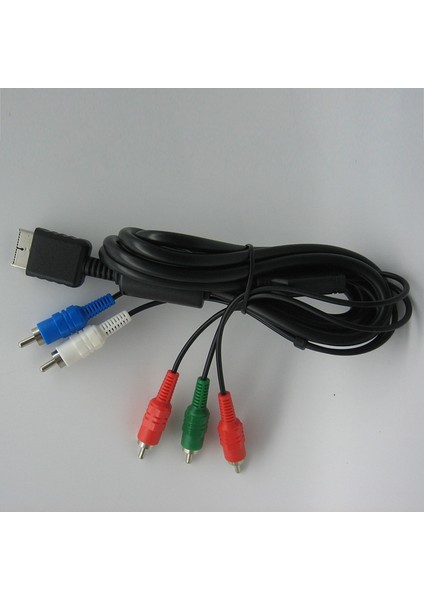 Ps2/ps3/ps3 Için Ypbpr Slim Hdtv&#39;ye Hazır Tv Hd Bileşeni Av Kablosu 5 Telli 6ft Siyah (Yurt Dışından) indirimleri