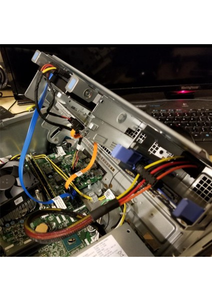 3x HDD Sata Güç Kablosu Sağ Açılı Sata 15 Pin X2 Ila Mini 6 Pin Atx Adaptörü Dell Inspiron 3653 3650 Serisi (Yurt Dışından) indirimleri