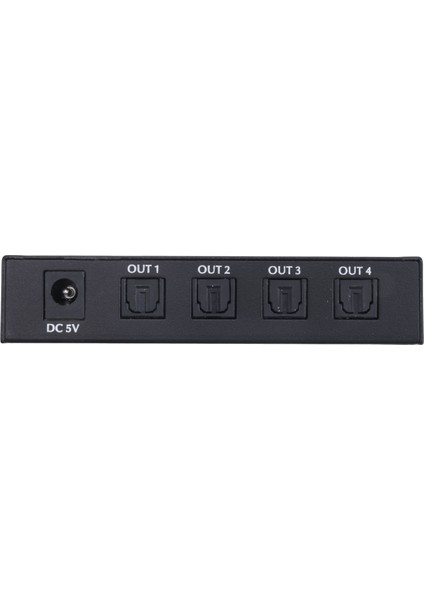 Dijital Optik Audio 1x4 Ayrıştırıcı Dijital Spdıf Toslınk Optik Fiber Audio Dinlatıcı 1 Arada 4 Out Alüminyum Alaşım (Abd Fişi) (Yurt Dışından) fırsatları