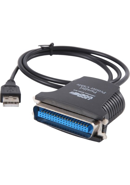 Yeni Paralel Port DB36 Lpt Yazıcı USB Express Kart Dönüştürücü Adaptörü Siyah (Yurt Dışından)