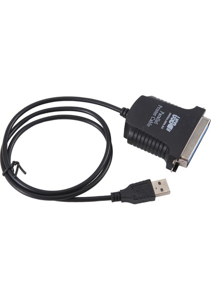 Yeni Paralel Port DB36 Lpt Yazıcı USB Express Kart Dönüştürücü Adaptörü Siyah (Yurt Dışından) modelleri