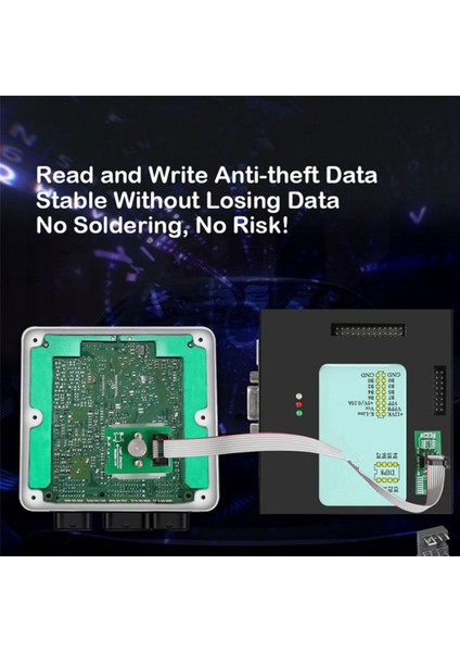 2x Eeprom 8pın Fem-Bdc Chıp Veri Bmw Için Okuma Adaptörü Vvdı Prog, Orange5, Iprog+, Xprog, Cg Pro 9S12 (Yurt Dışından)