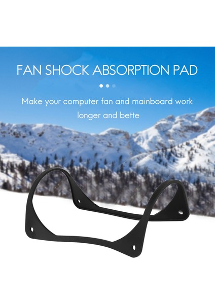 10PCS 120MM Anti-Vibrasyon Silikon Fan Contası Gürültü Pc Bilgisayar Kılıfı Fanı Için Conta Pedi Azaltma (Yurt Dışından) modelleri