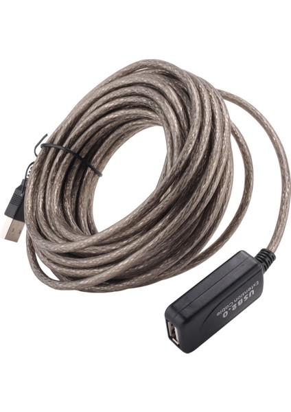 2pcs 10M USB 2.0 Uzatma Aktif/ Tekrarlayıcı 480 Mbp Aktif USB Uzatma Kablosu (Yurt Dışından) fiyatları