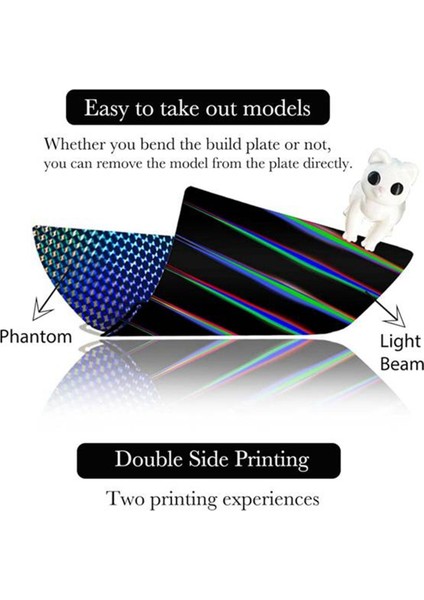 Sıcak Yatak Baskı Paneli 257X257MM Bambu Laboratuar A1/X1C/X1/P1P/P1S Yazıcı (Yurt Dışından) modelleri